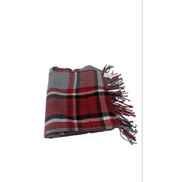 J. Crew Women's Warm Acrylic Plaid Shawl or Scarf - Picture 1 of 5